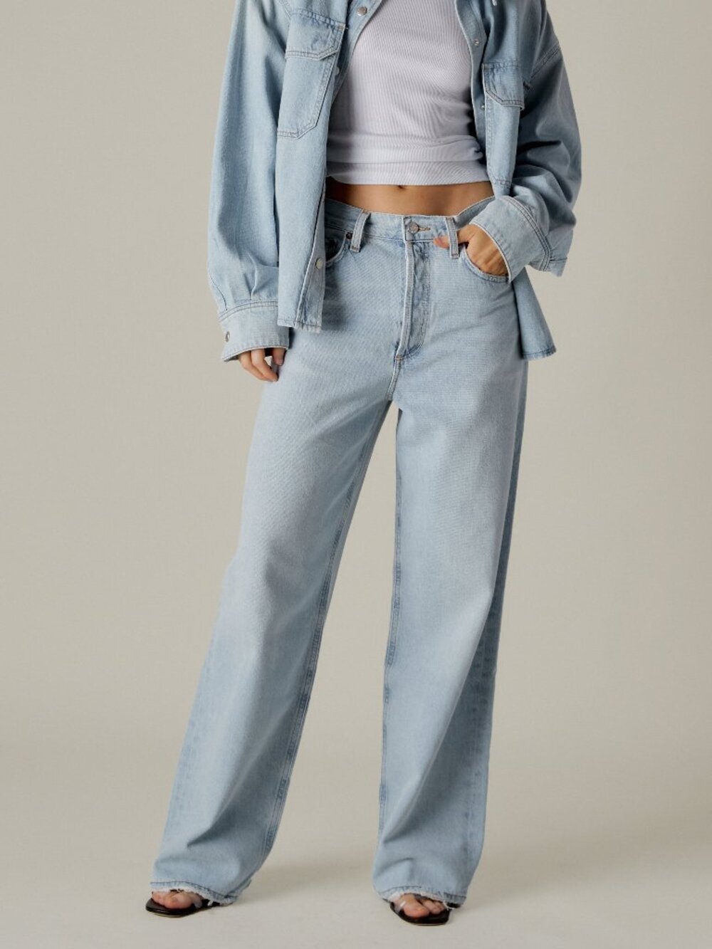 AGOLDE Low Slung Baggy Jeans